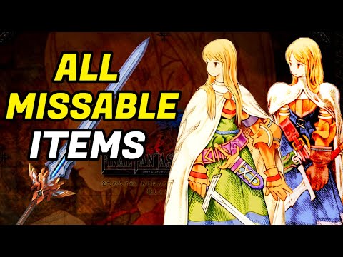 Final Fantasy Tactics: All the rarest items you can miss