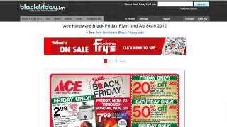 Black Friday 2012 - Hottest Deals, Coupons, and Doorbusters Tools and Tips