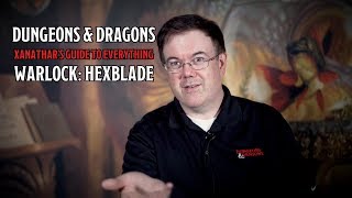 Meet the Hexblade Warlock in Xanathar's Guide to Everything