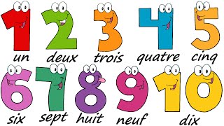 French Lesson 17 - NUMBERS 1-10 - Learn French - The French Minute