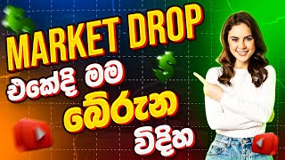 කොච්චර ලොකු Market Drop එකක් ආවත් මම බේරෙන විදිහ | SL Trading Academy