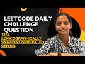 Leetcode | 3474  Lexicographically Smallest Generated String|Java | Simple  Solution | Easy Approach