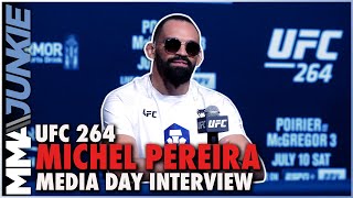 Michel Pereira wants an all-time UFC knockout highlight | UFC 264 media day