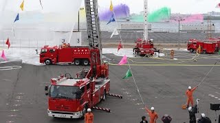 新春恒例　東京消防庁出初め式