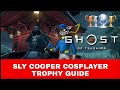 GHOST OF TSUSHIMA: SLY COOPER COSPLAYER TROPHY. | PlayItRalph