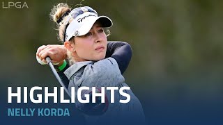 Nelly Korda Final Round Highlights | 2023 Hilton Grand Vacations Tournament of Champions