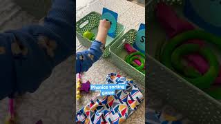 Phonics sorting game | learning letter sounds