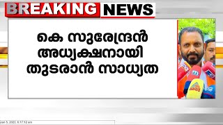 കെ.സുരേന്ദ്രൻ അധ്യക്ഷനായി തുടരാൻ സാധ്യത; സംസ്ഥാന BJP പുനസംഘടന ഉടൻ