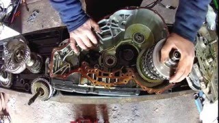 How to dismantle and inspect Mercedes A class automatic gearbox.