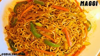 Maggi Recipe| Chinese Style Maggi Recipe|Street Style Masala Maggi|Chowmein Style Spicy Maggi Recipe