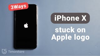 How to Fix iPhone X stuck on Apple logo - 2021 (3Ways)