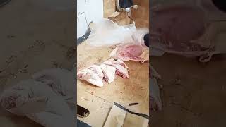 halal meat🥩 shop in Moscow#shorts #video