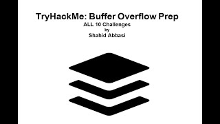 TryHackMe Buffer Overflow Prep 2024 ALL Ten Challenges