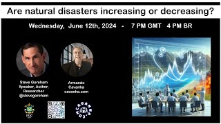 Are natural disasters increasing or decreasing?