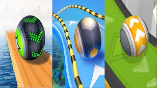 Going Balls VS Action Balls VS Gyro Balls - All Levels Gameplay Android iOS Ep 1