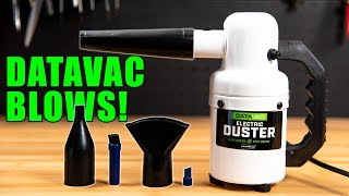 DataVac Electric Duster Review \u0026 Test / Does it BLOW?