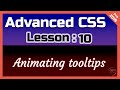 CSS Advanced Tutorial: Animating tooltips