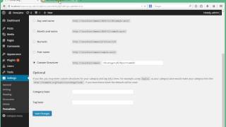 Wordpress Basic Part 23 ( Settings Permalinks )