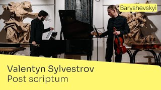 Valentyn Silvestrov – \