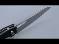 a real folding chef knife and its a button lock