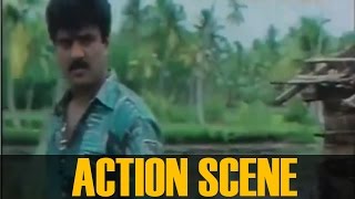 Baburaj and Vijay Raghavan Best Action Scene ||  Padanayakan