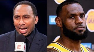 Stephen A. Smith makes a VERY INSANE SUGGESTION TO LAKERS ABOUT LEBRON JAMES #sh