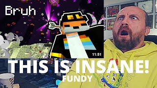 OMG THIS IS INSANE! Fundy So I made Minecraft Impossible... (FIRST REACTION!)