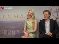 emma interview with anya taylor joy u0026 johnny flynn