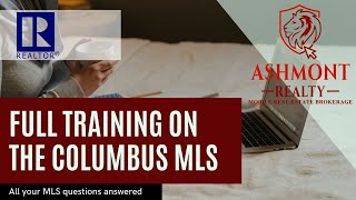 Full tutorial on how to operate the MLS for Realtors (part 1 of 4)