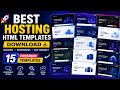 🚀 Best Hosting HTML Templates Download – Modern, Responsive & SEO Friendly #hosting #templets 