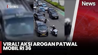 VIRAL! Petugas Patwal Marahi Sopir Taksi Saat Macet - iNews Malam 10/01