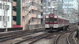 近鉄大阪線　1233系1238F+8600系8613F　準急難波行き　2011/8/24