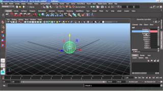 Tutorial Animation MAYA Setting Key Frames