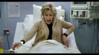 Grace Falls Down In A Yogurt Shop - Grace And Frankie Scene