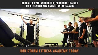 Become a fitness professional with Storm Fitness Academy