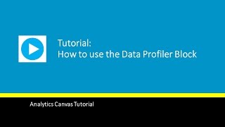 Data Profiler Block