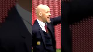 Harry Maguire goal ⚽ ten hag reaction 😍 #shorts #manchesterunited #harrymaguire
