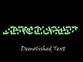 Demolished Css Text Animation | Css Animation Effects | Cool Css Effects