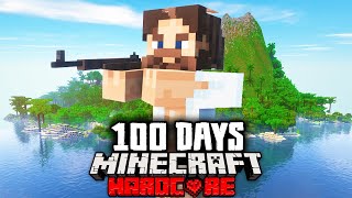 I Survived 100 Days on a Zombie Island in Hardcore Minecraft