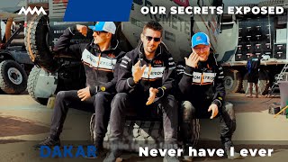 NEVER HAVE I EVER: Dakar Edition | Have you ever peed in the truck? 💦🙈