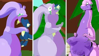 WAIT GOODRA!! HE'S NOT FOOD!!! 💔☠️ ( Pokémon Bouncy Feast )