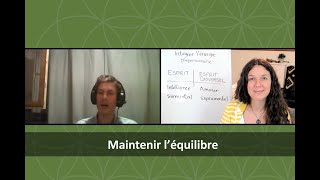 Maintenir l'équilibre : Entretien supramental entre Kévin et Sandra Vimont