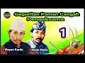 Gaguritan Paman Cangah 1. Pupuh Sinom Dasar. I Made Madia feat I Wayan Karda. #budayabali