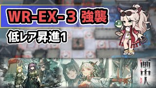 【アークナイツ】画中人 WR-EX-3強襲 低レア昇進1【Arknights/明日方舟】