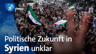 Politische Zukunft Syriens noch immer unklar