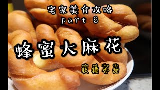 董董【宅家美食日记】part 8 蜂蜜大麻花 软糯香甜蓬松 一学就会