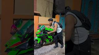 Kawasaki Zx10r New Tranding shorts 😱 / funny new shorts #shorts #shortvideo #viralvideo