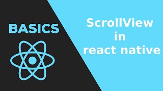 17. Using the Scroll view React Native ( Scroll View) | | react native tutorial 2020