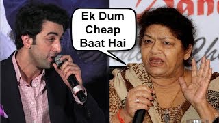 Ranbir Kapoor Angry Reply On Saroj Khan Casting Couch Controversy