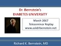 Teleseminar 18. March 2017. A full hour of answers to your diabetes questions.